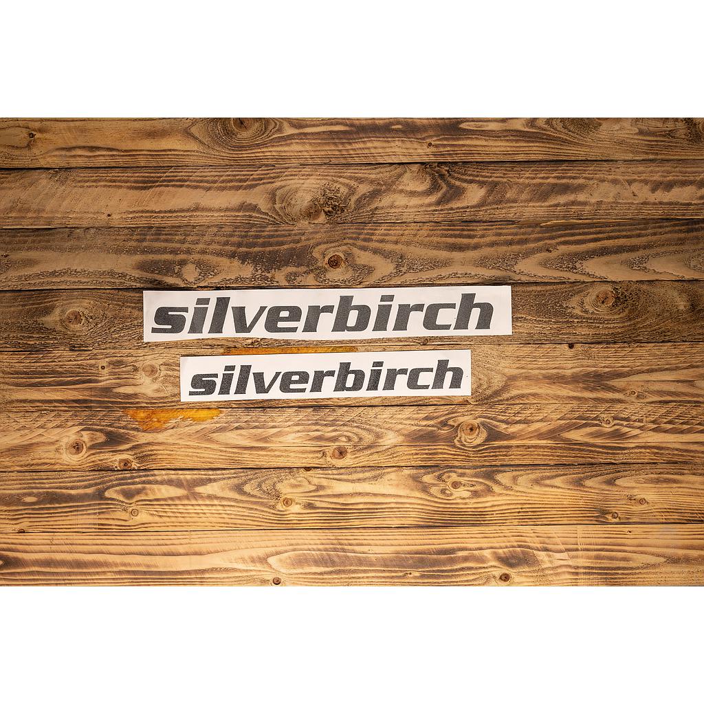2 x Vinyl cut &quot;Silverbirch&quot; 465mm (Covert 9.3 &amp; Rebel)